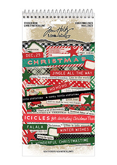 Tim Holtz Sticker Book - Christmas 2023