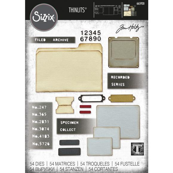 Tim Holtz Sizzix - Specimen