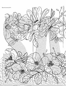 Tim Holtz - Stampers Anonymous - Floral Trims