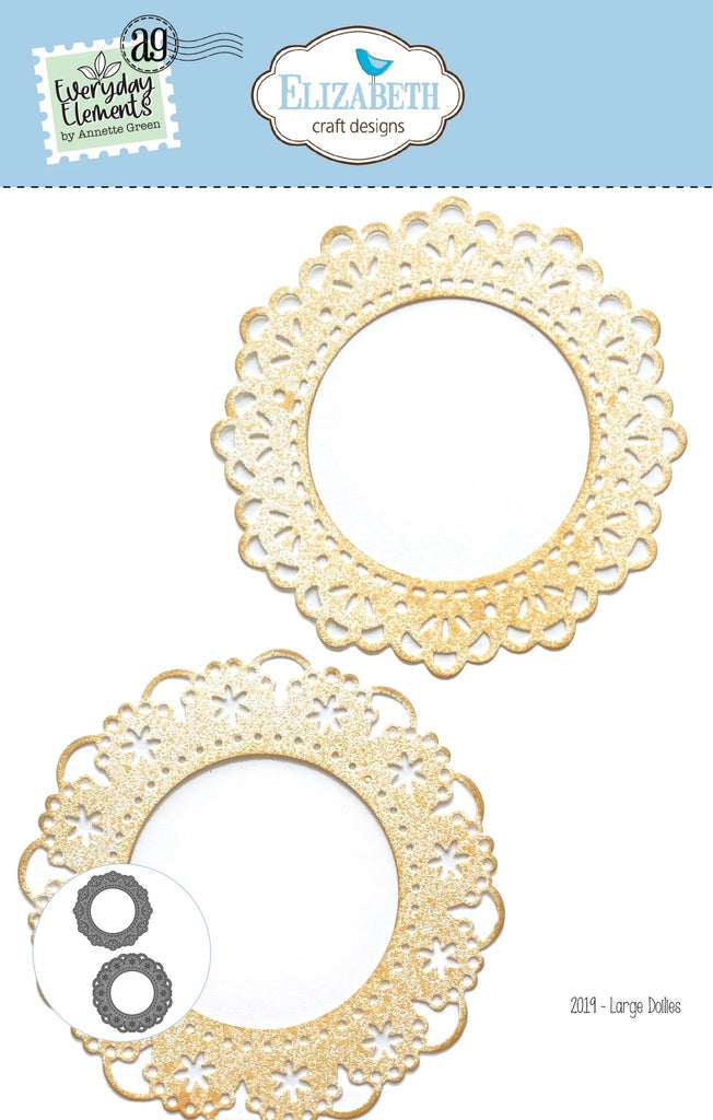 Elizabeth Craft Designs - Everyday Elements - Large Doilies