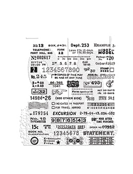 Tim Holtz - Stampers - Tidbits