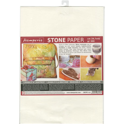 Stamperia Stone Paper A4