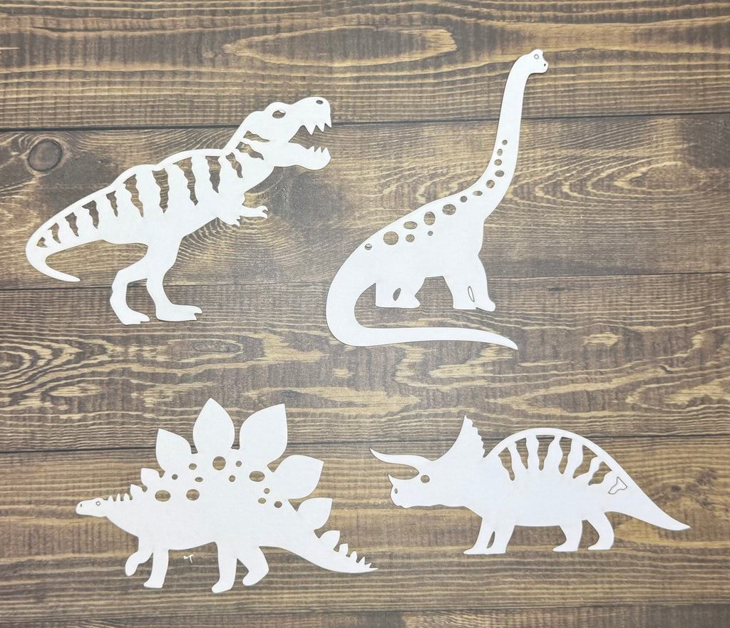 Detailed Dinosaur Laser Cuts