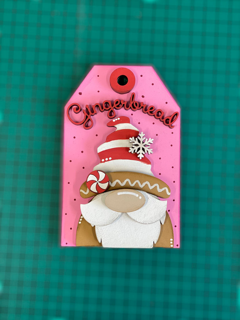 DIY Gingerbread Gnome Ornament