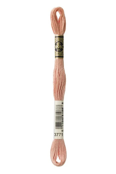 DMC Embroidery Floss - 8 strand - 3771 Pink Sand