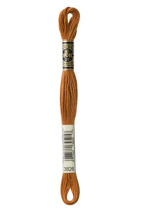 DMC Embroidery Floss - 8 strand - 3826 Fox