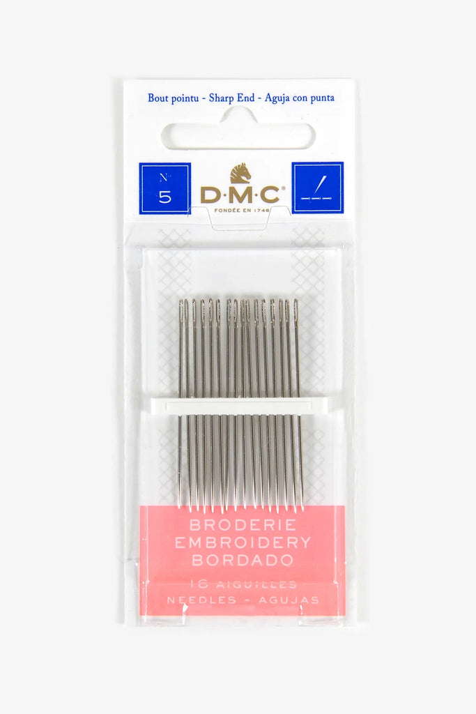 DMC Needles - Embroidery Size 5