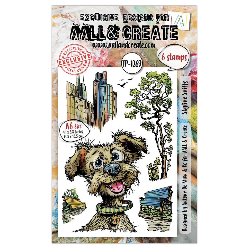 AALL & CREATE - Skyline Sniffs Stamp