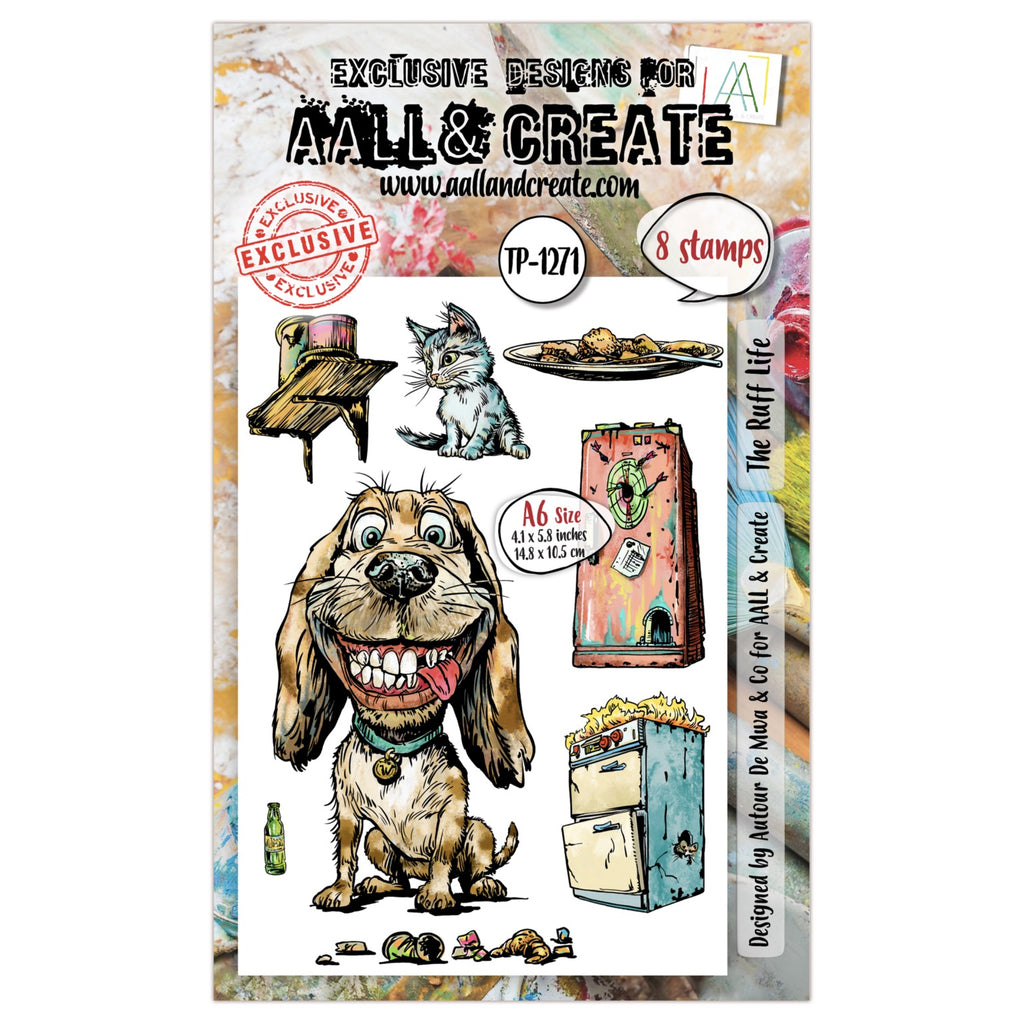 AALL & CREATE - The Ruff Life Stamp