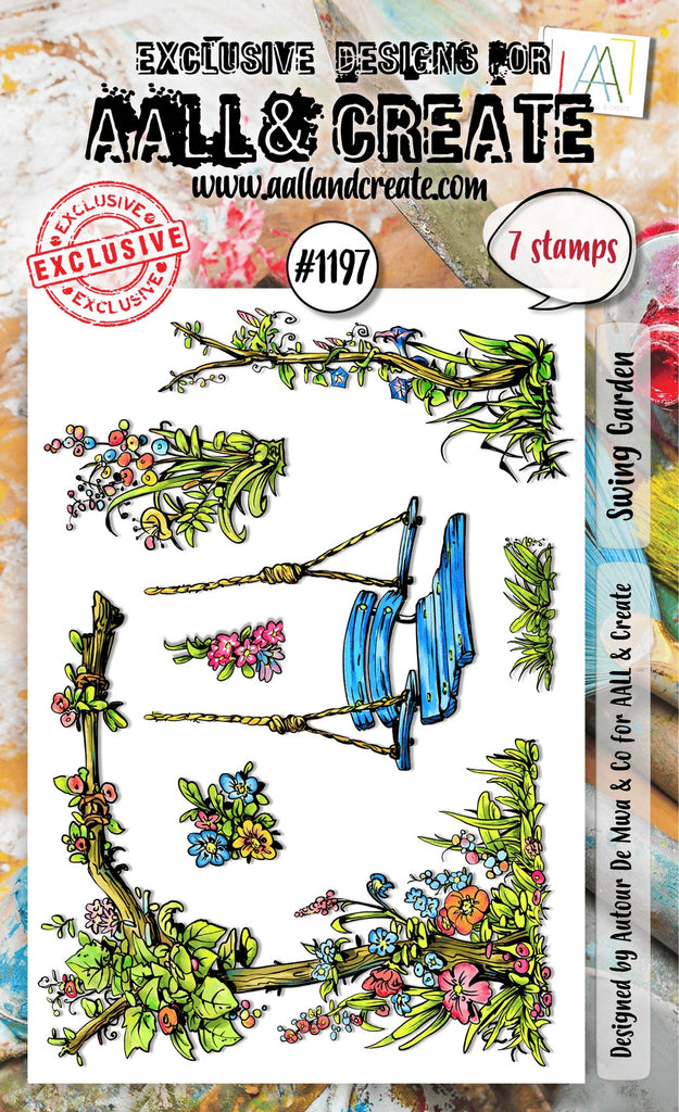 AALL & CREATE - Swing Garden Stamp