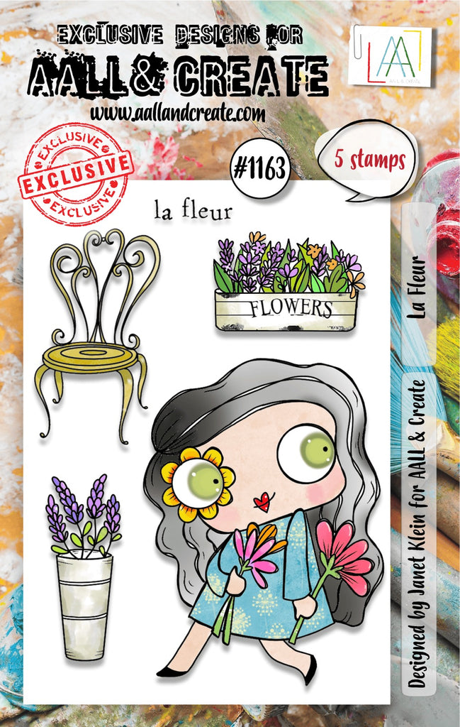 AALL & CREATE - La Fleur Stamp