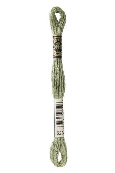 DMC Embroidery Floss - 8 strand - 523 Green Ash