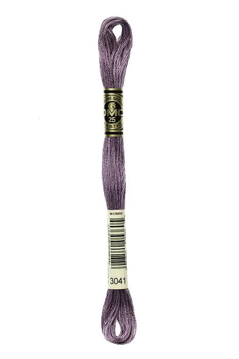 DMC Embroidery Floss - 8 strand - 3041 Purple Slate