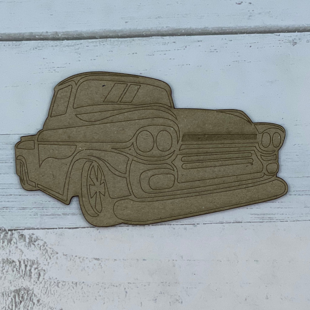 Hotrod Truck 2 - Chipboard