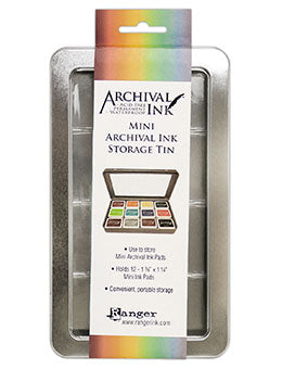Ranger Mini Archivall Ink Storage Tin