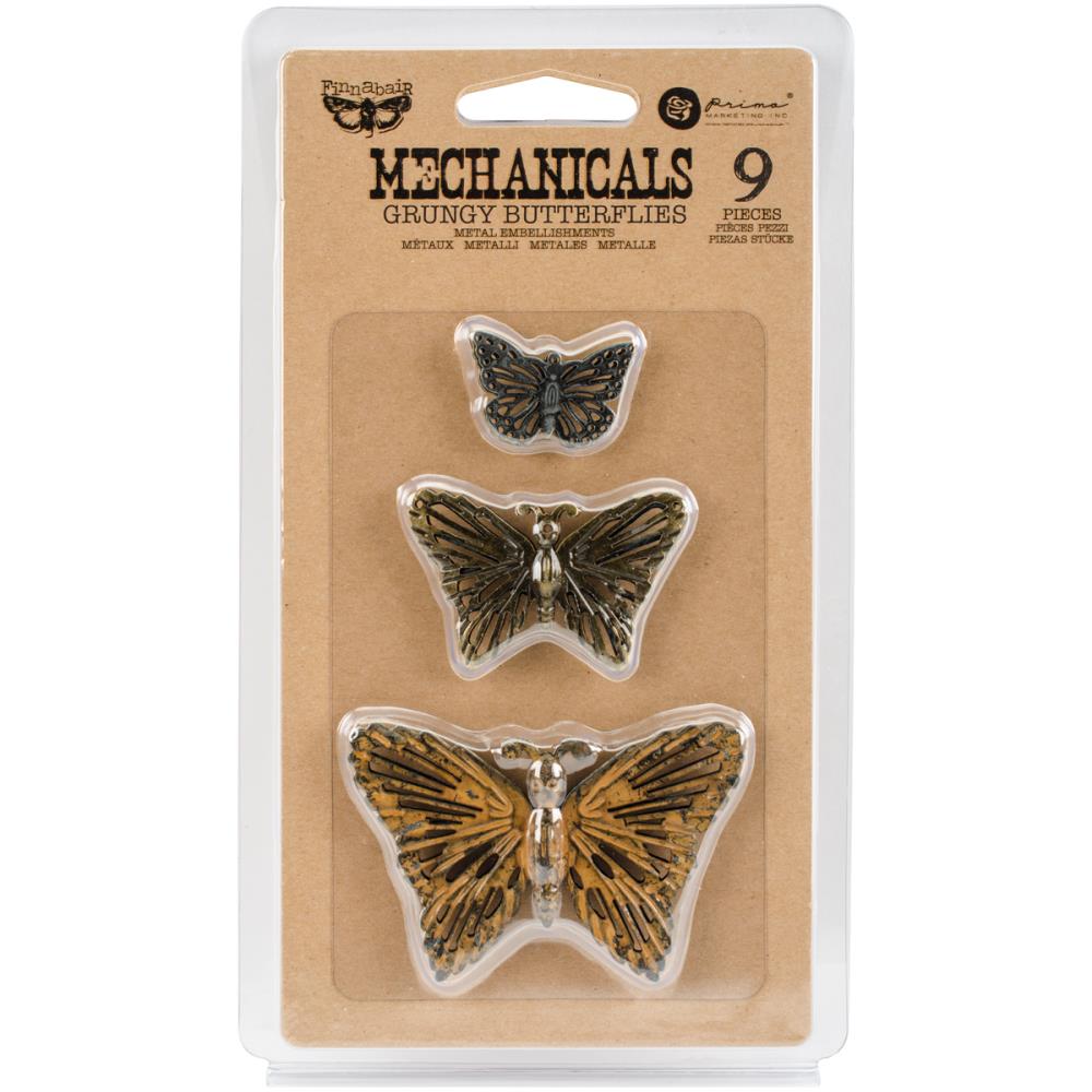 Prima Finnabair - Mechanicals - Grungy Butterflies
