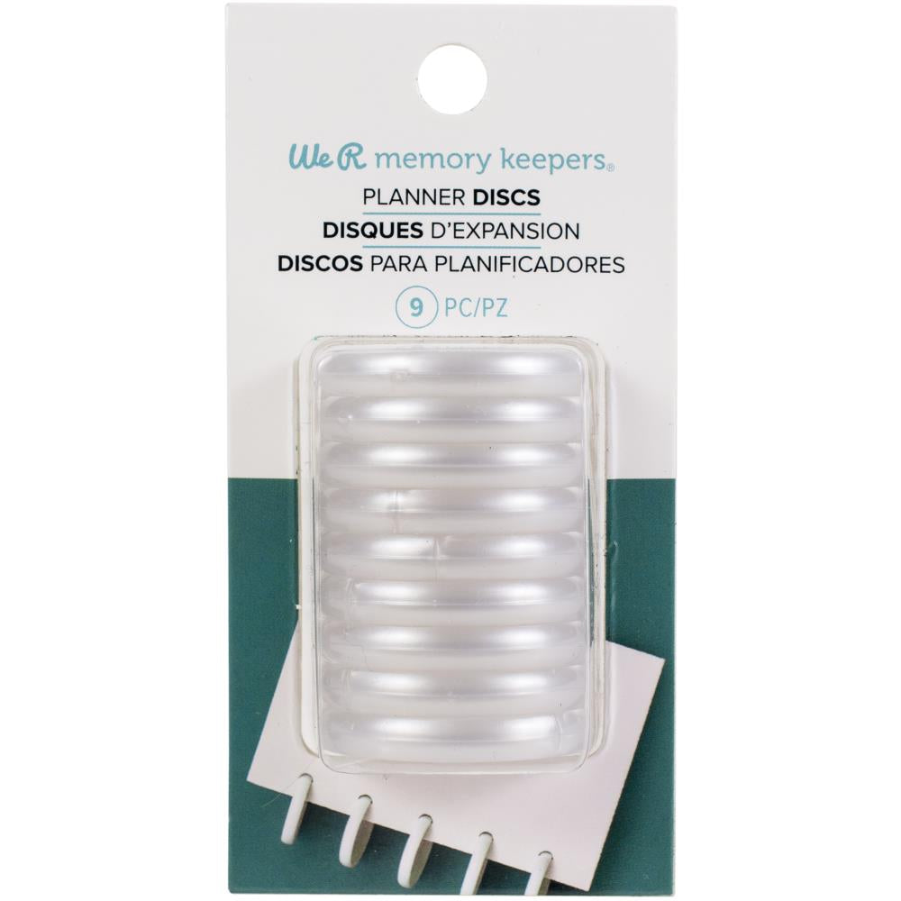 We R Memory Keepers - Planner Discs - Pearl