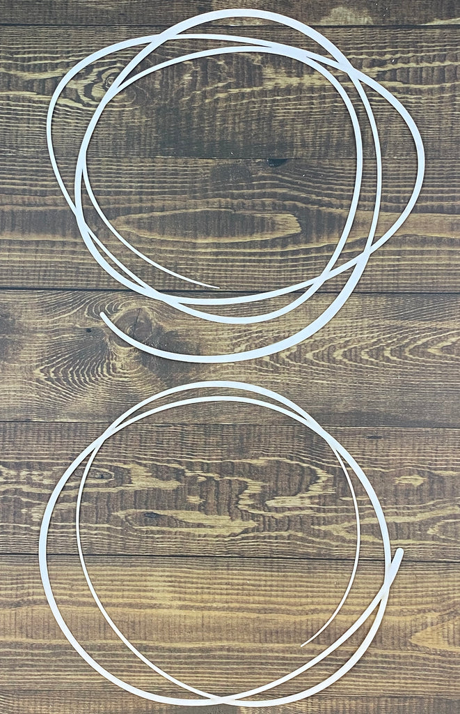 Scribble Wreath 2pk - 270 gsm Card