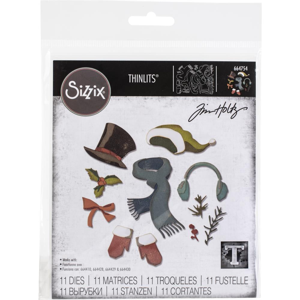 Tim Holtz - Thinlits - Colorize - Winter Wardrope