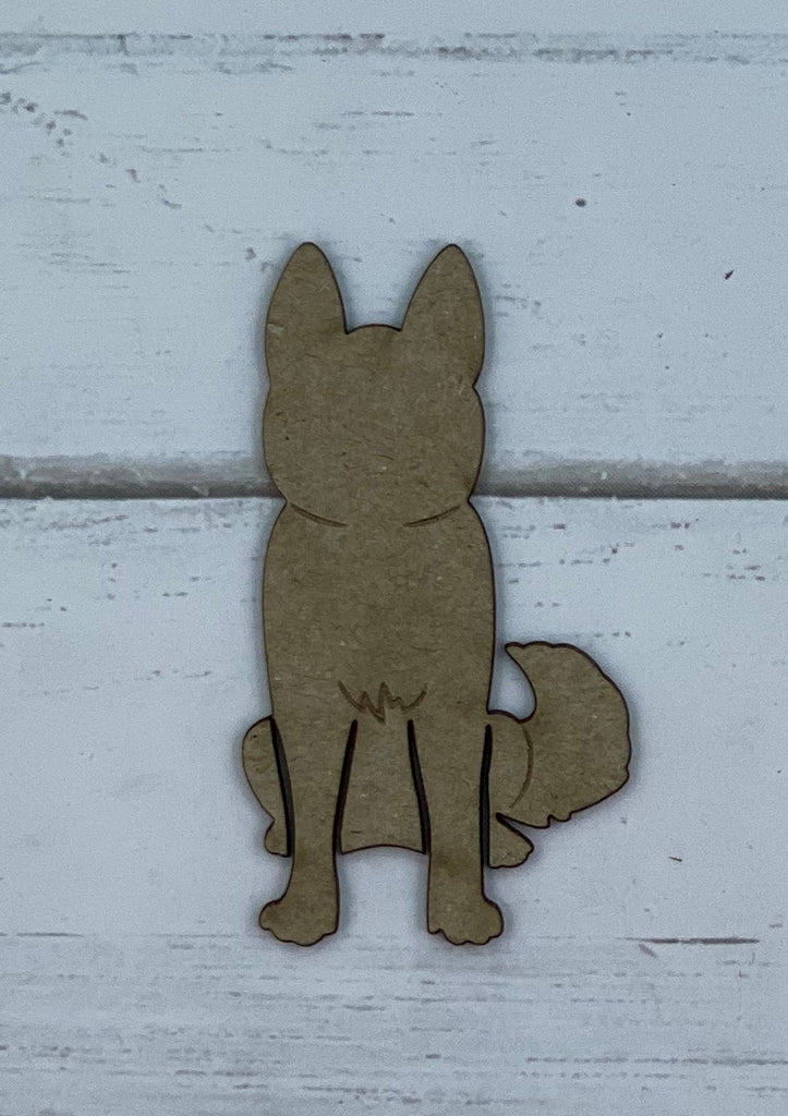 Dog 5 - Chipboard