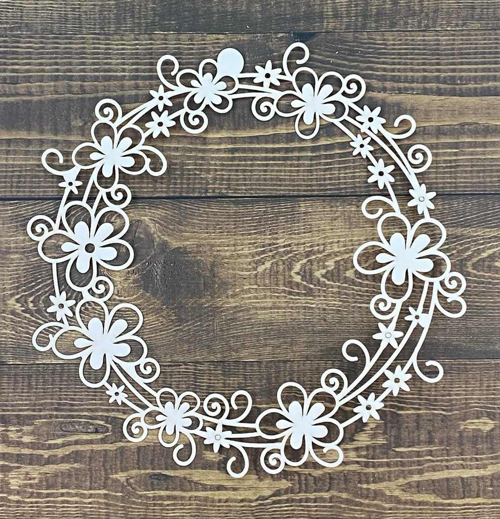 Flower Circle Frame