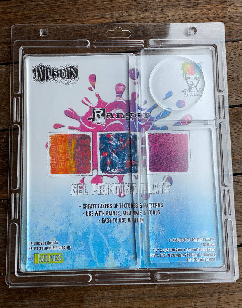 Ranger Gel Printing Plate - Assorted 3 pack