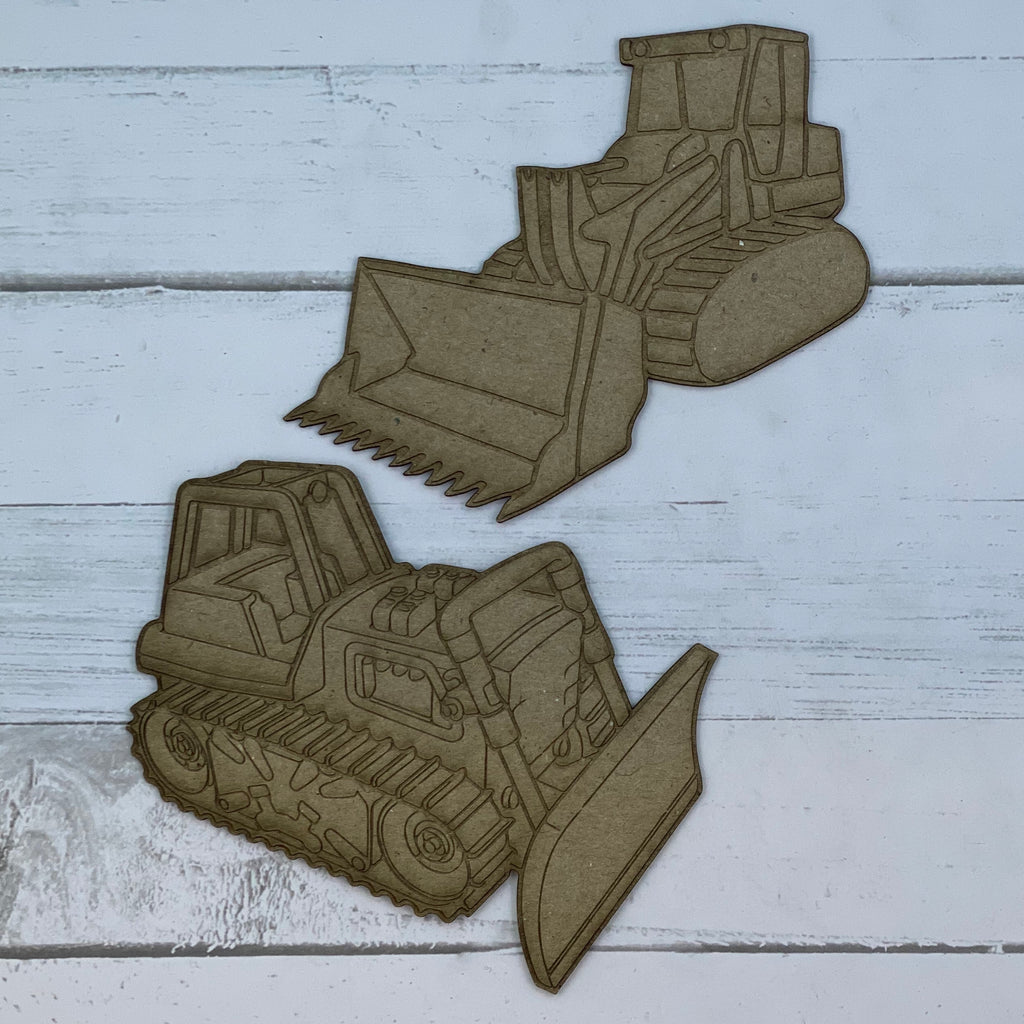 Machinery Set 2 - Chipboard