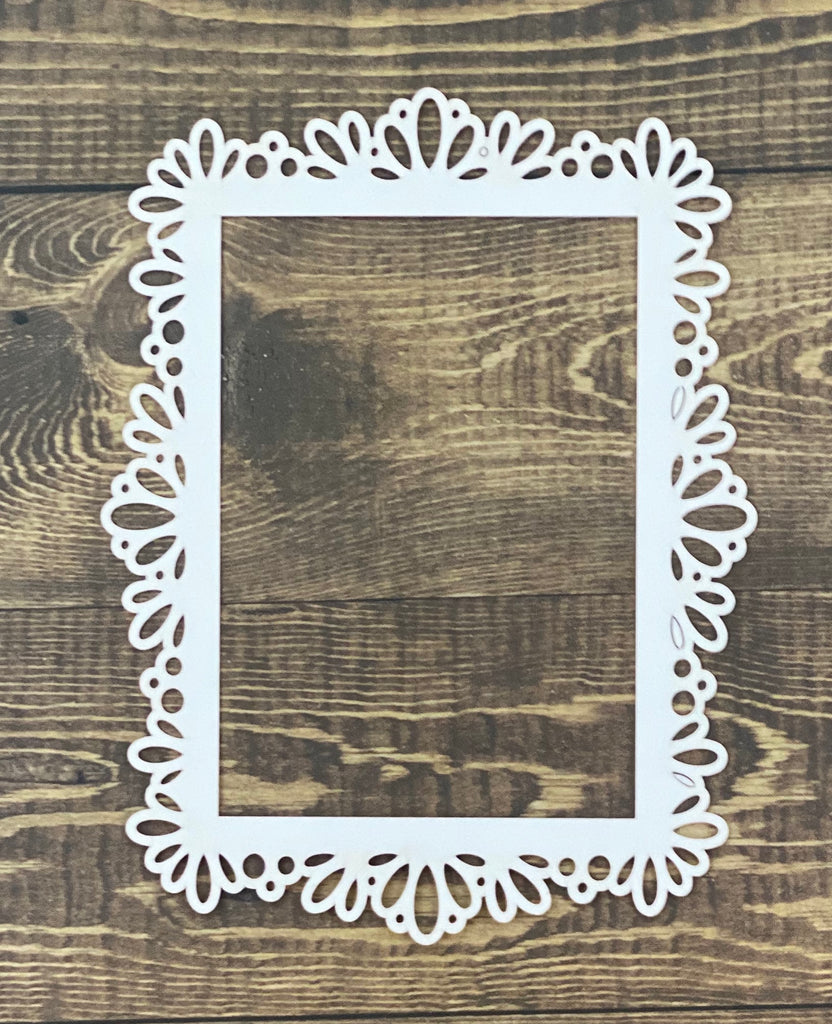 Rectangle Ornate Frame 2 - 270gsm Card