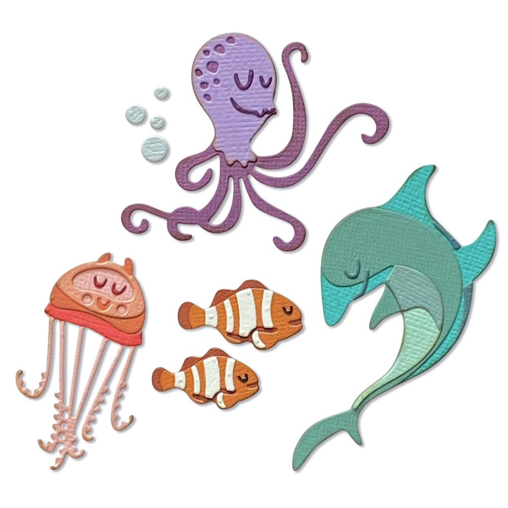 Tim Holtz- Colorize - Under the Sea #1