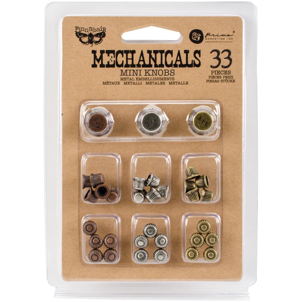 Prima Finnabair - Mechanicals, 33 pack