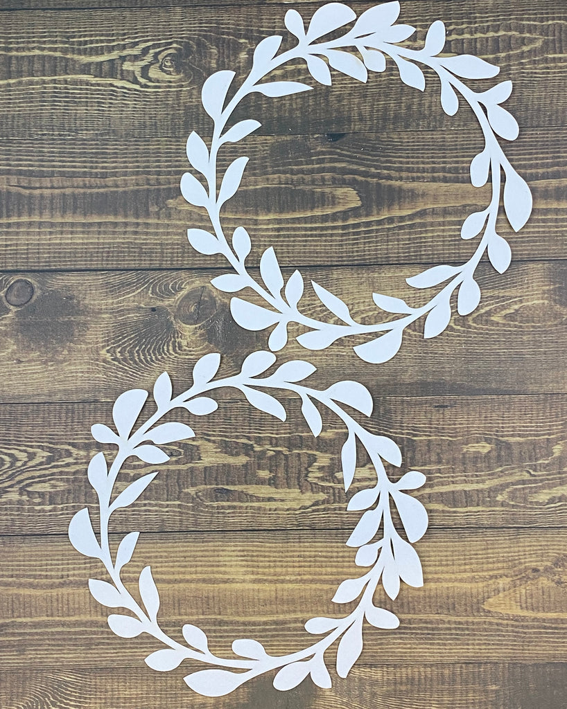 Wreath 2pk Large - 270 gsm Card