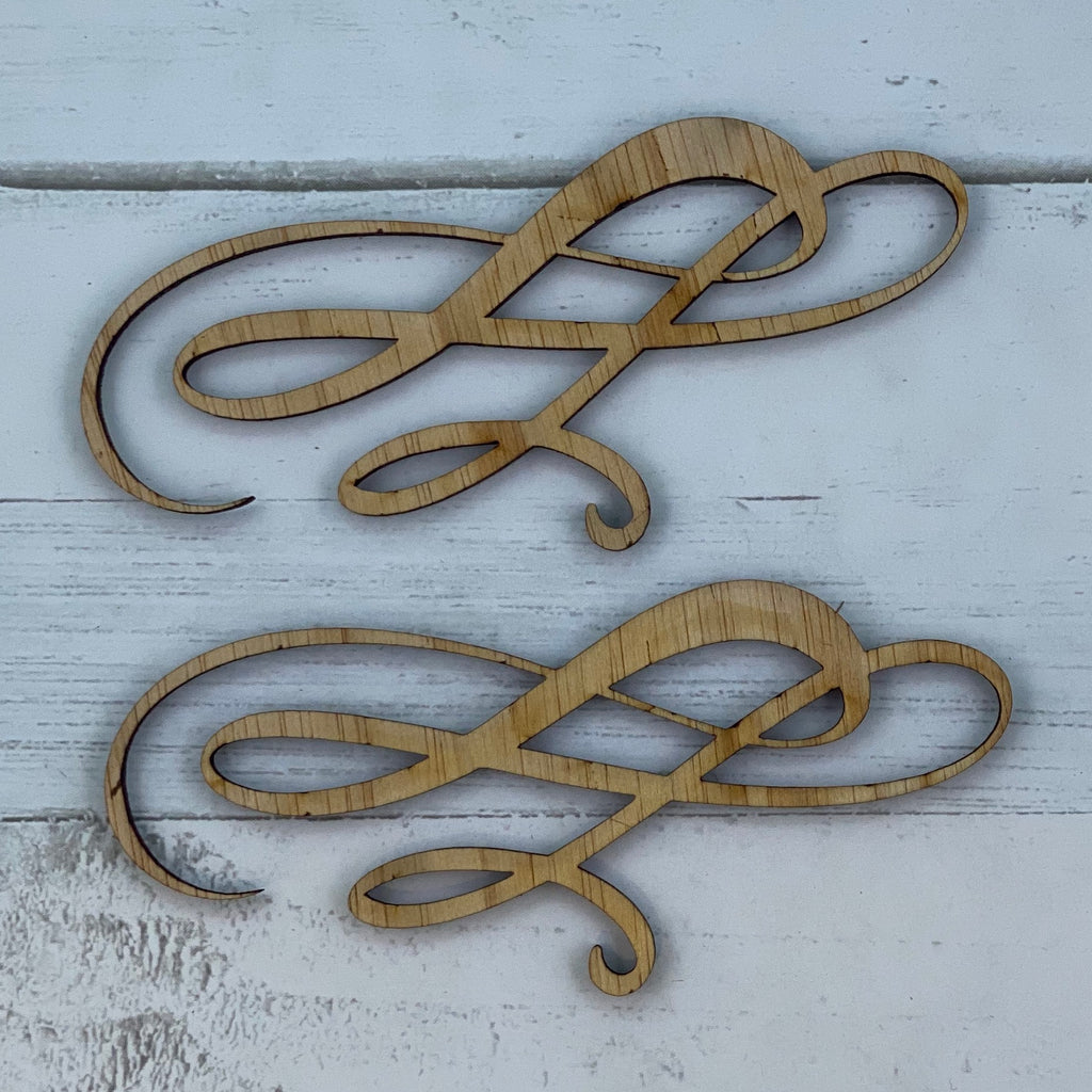 Flourish 1 Large - Plywood