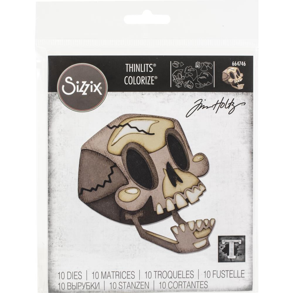 Tim Holtz - Thinlits - Colorize - Skelly