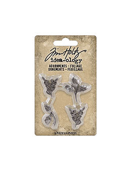 Tim Holtz Idea-ology Adornments - Foliage