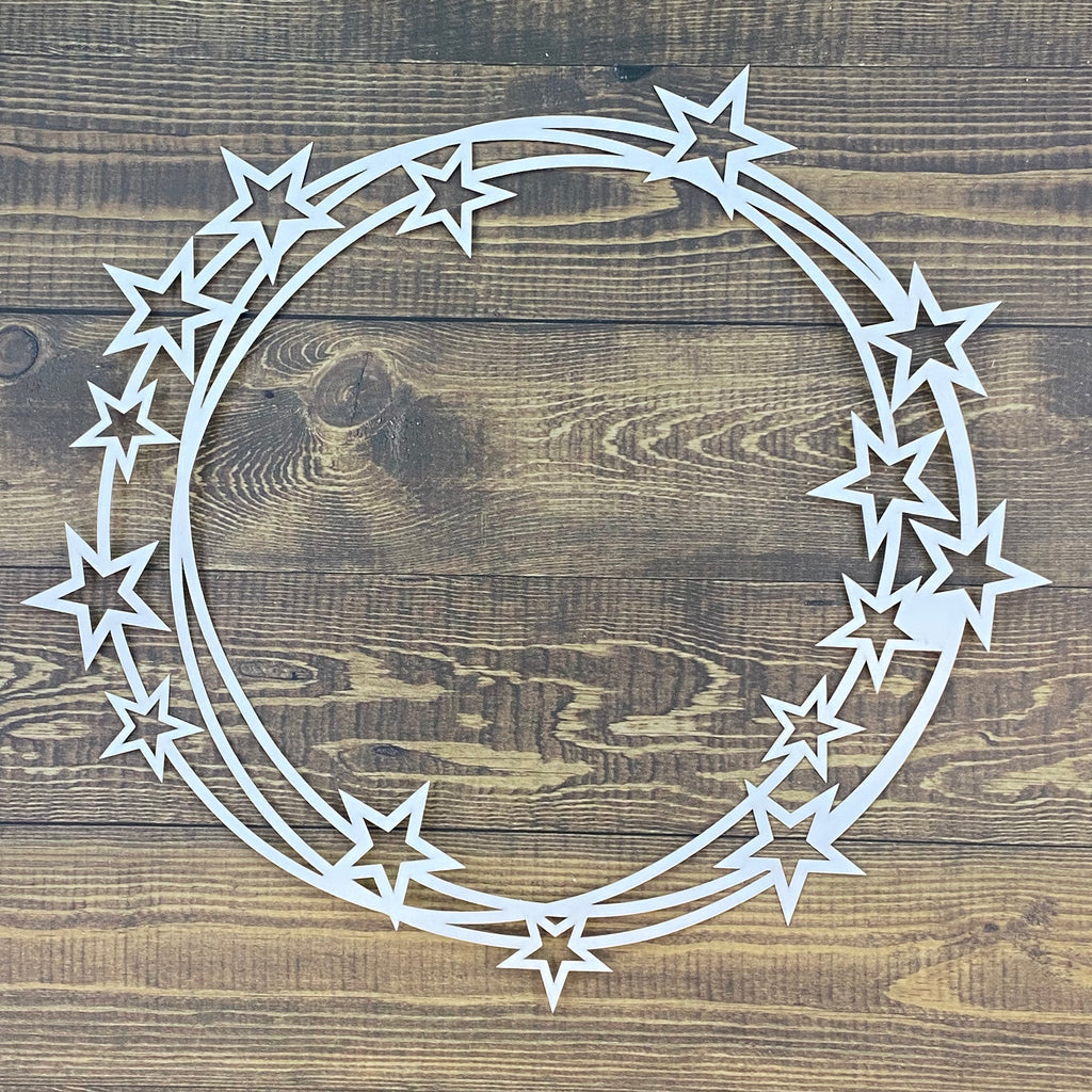 Star Wreath 2 Large - 270gsm Card