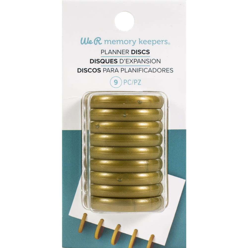 We R Memory Keepers - Planner Discs - Gold