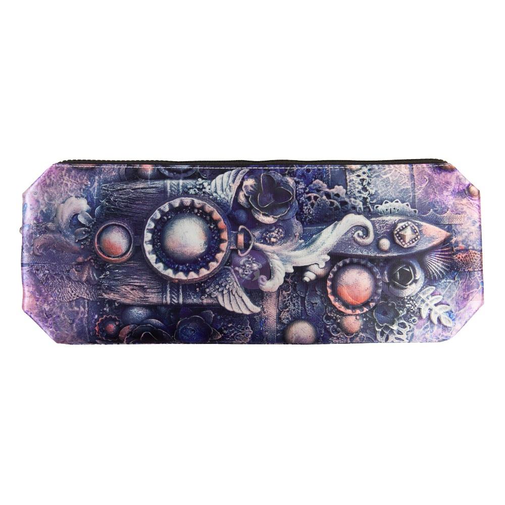 Finnabair Art Tool Pouch - Art celebration in Purple