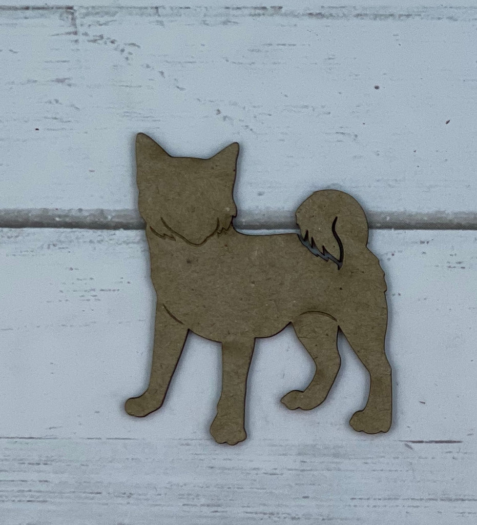 Dog 4 - Chipboard
