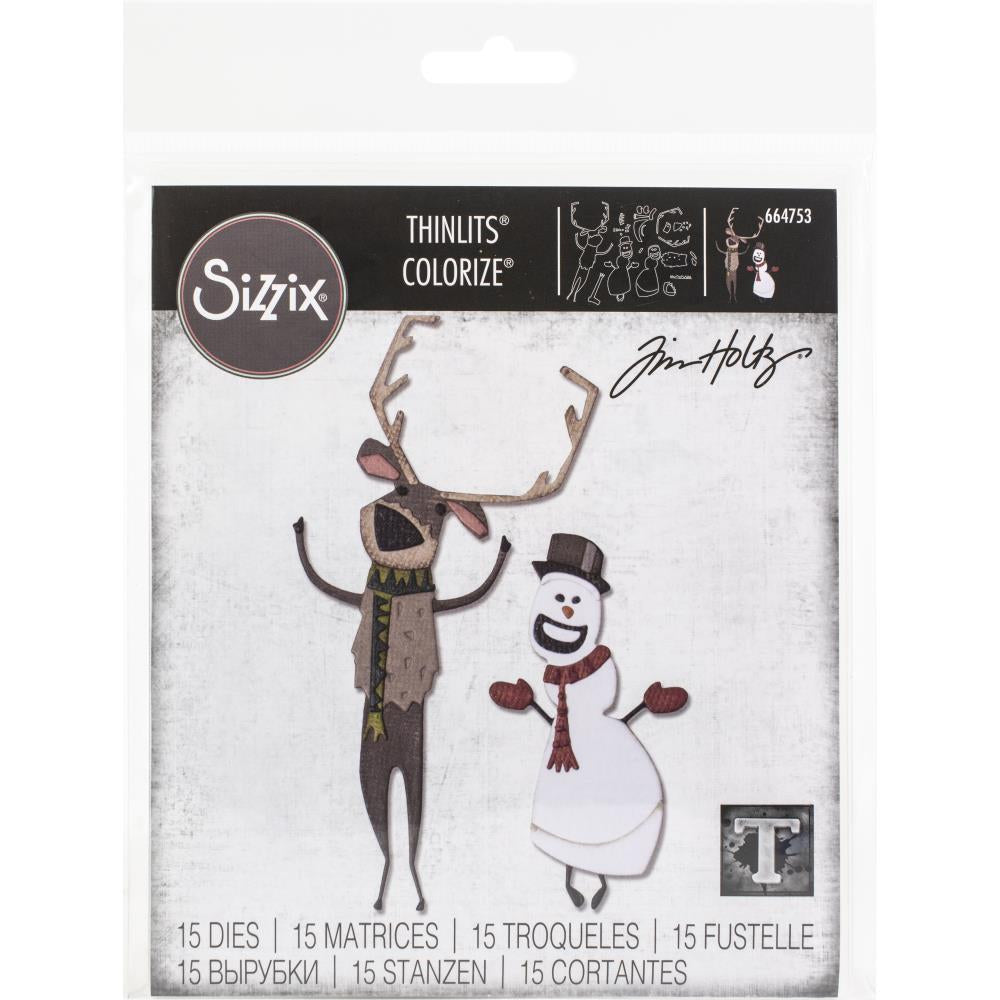 Tim Holtz - Thinlits - Colorize - Papercut Christmas #2