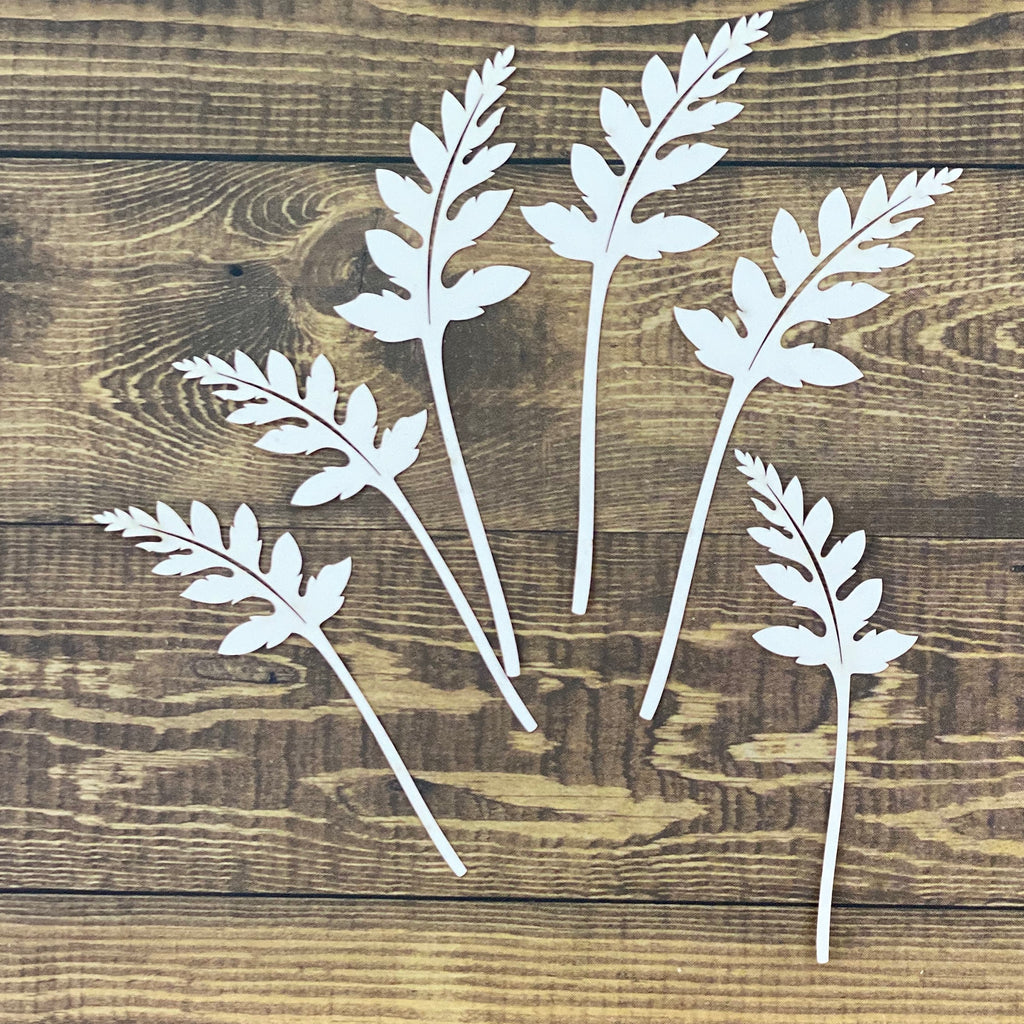 Poppy Leaves - 270 gsm Card