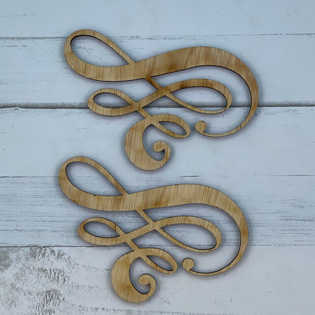 Flourish 2 Small - Plywood