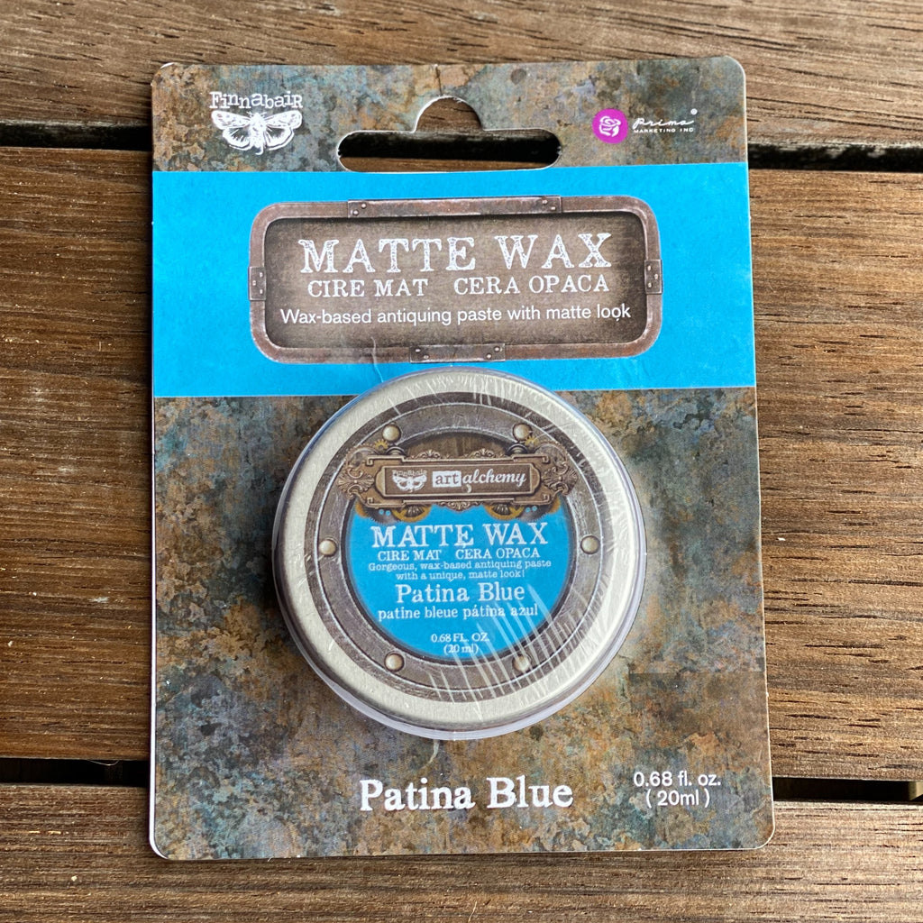 Prima Art Alchemy - Matte Wax - Patina Blue