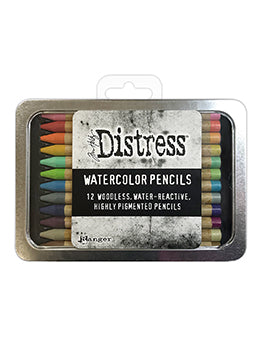 Tim Holtz Distress Water Colour Pencils - Set 2