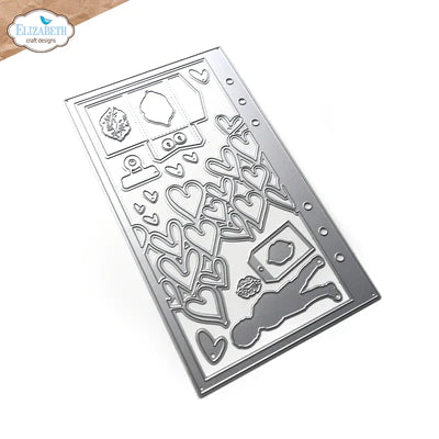 Elizabeth Crafts Heart Overlay Dies
