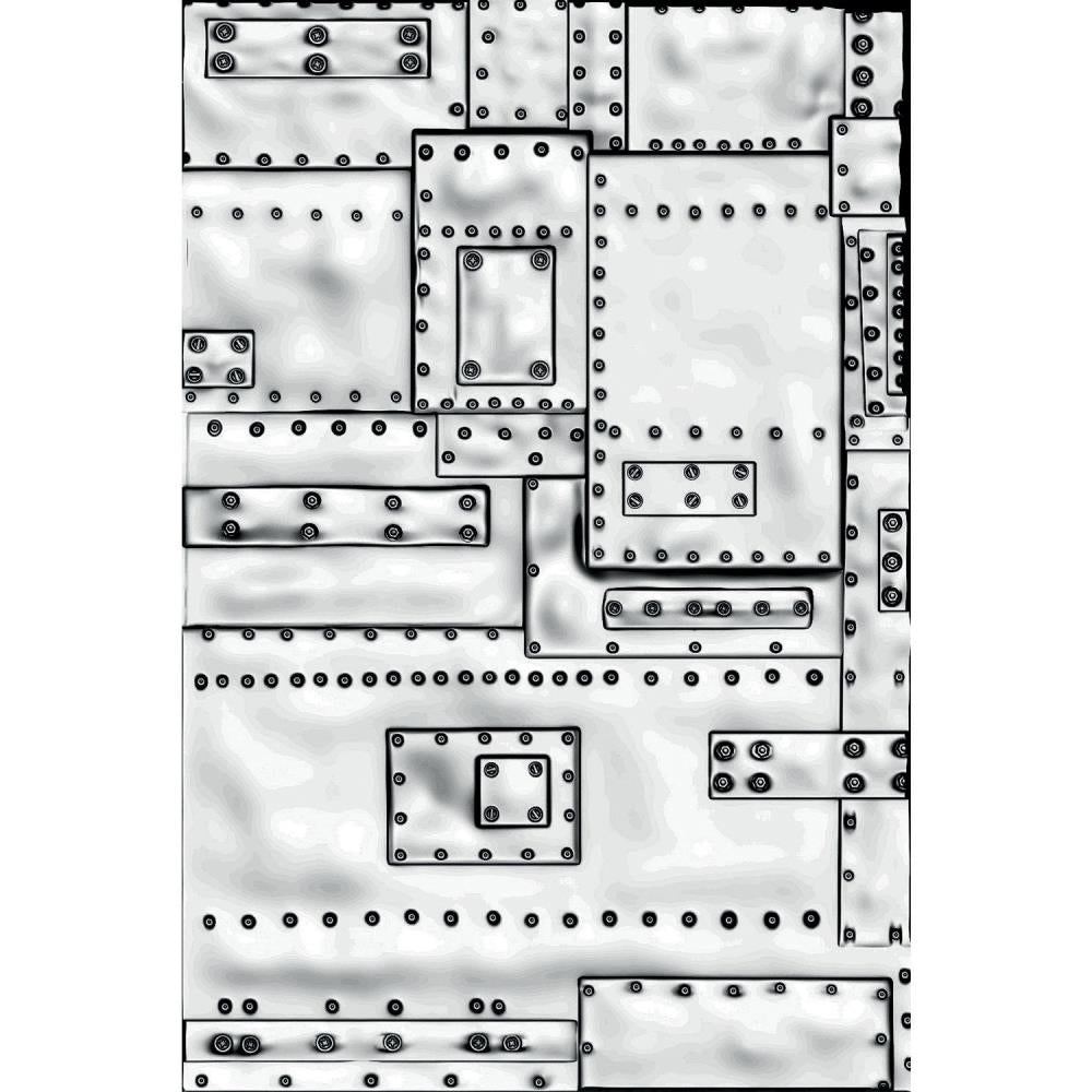 Tim Holtz - Sizzix 3D Texture Fades - Mini Foundry
