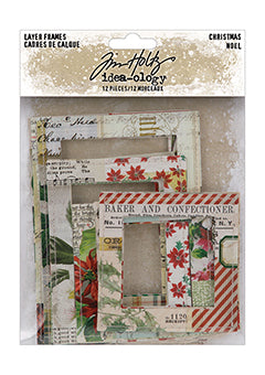 Tim Holtz Idea-ology - Layer Frames Christmas 2023