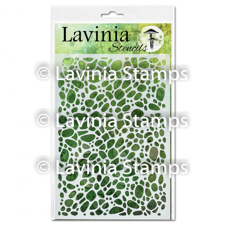Lavinia Stencil - Stone