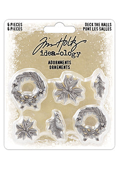 Tim Holtz Idea-ology - Adornments Deck The Halls Christmas 2023