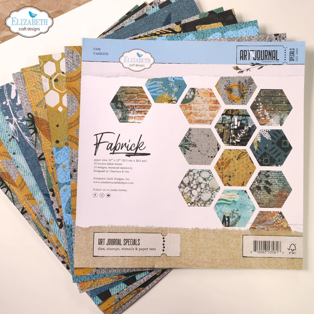 Elizabeth Crafts - Fabrick Cardstock