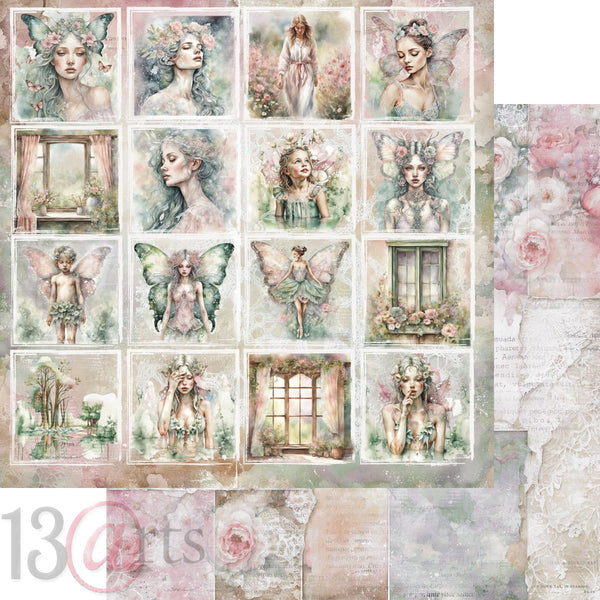 13 arts 12x12 Paper Pad - Fantasy Land